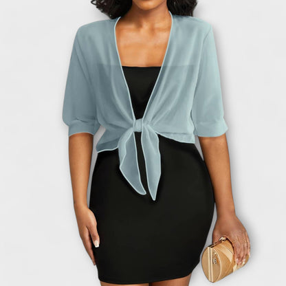 Olivia - Blusa con apertura frontale