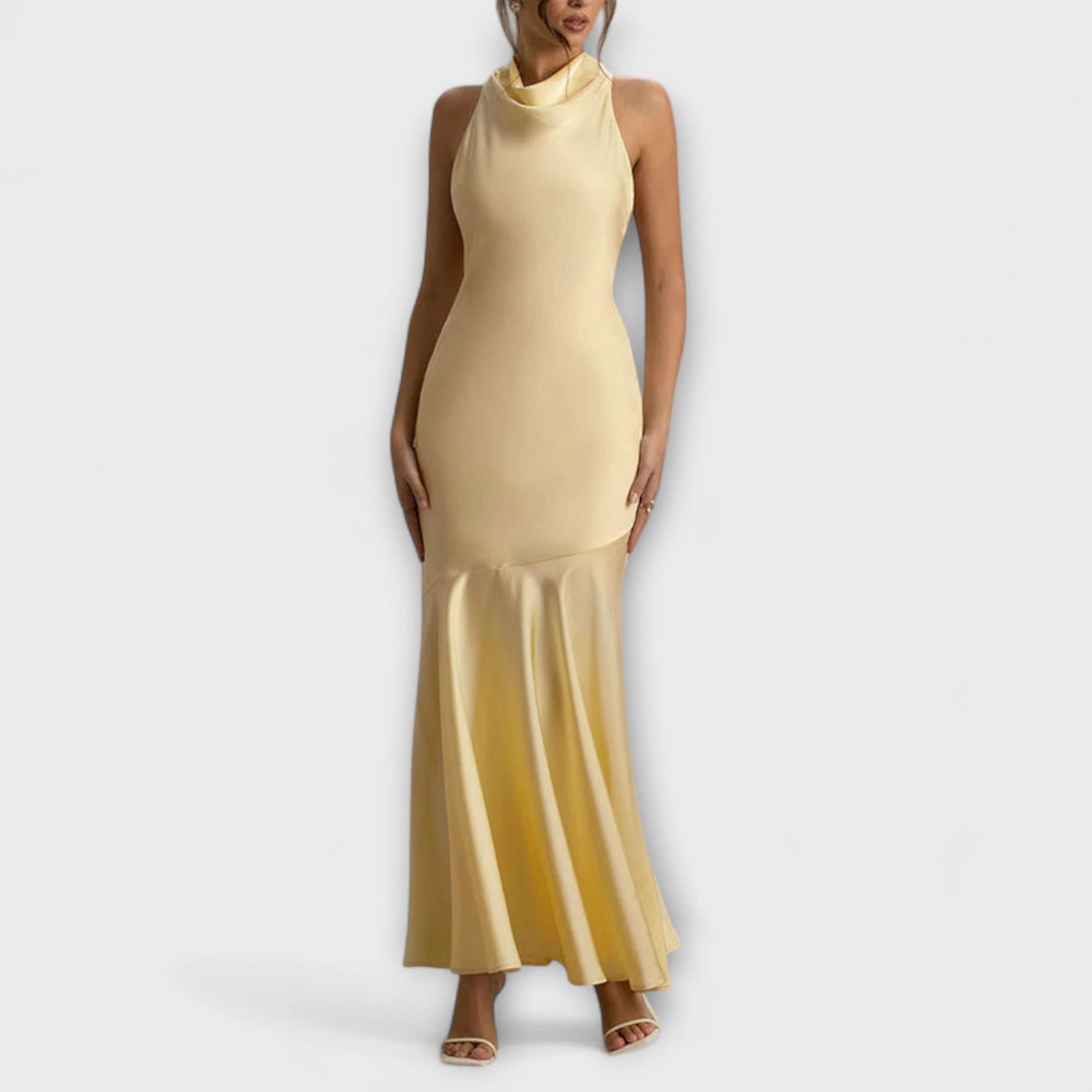 Lennon - Elegante Maxikleid in Satin