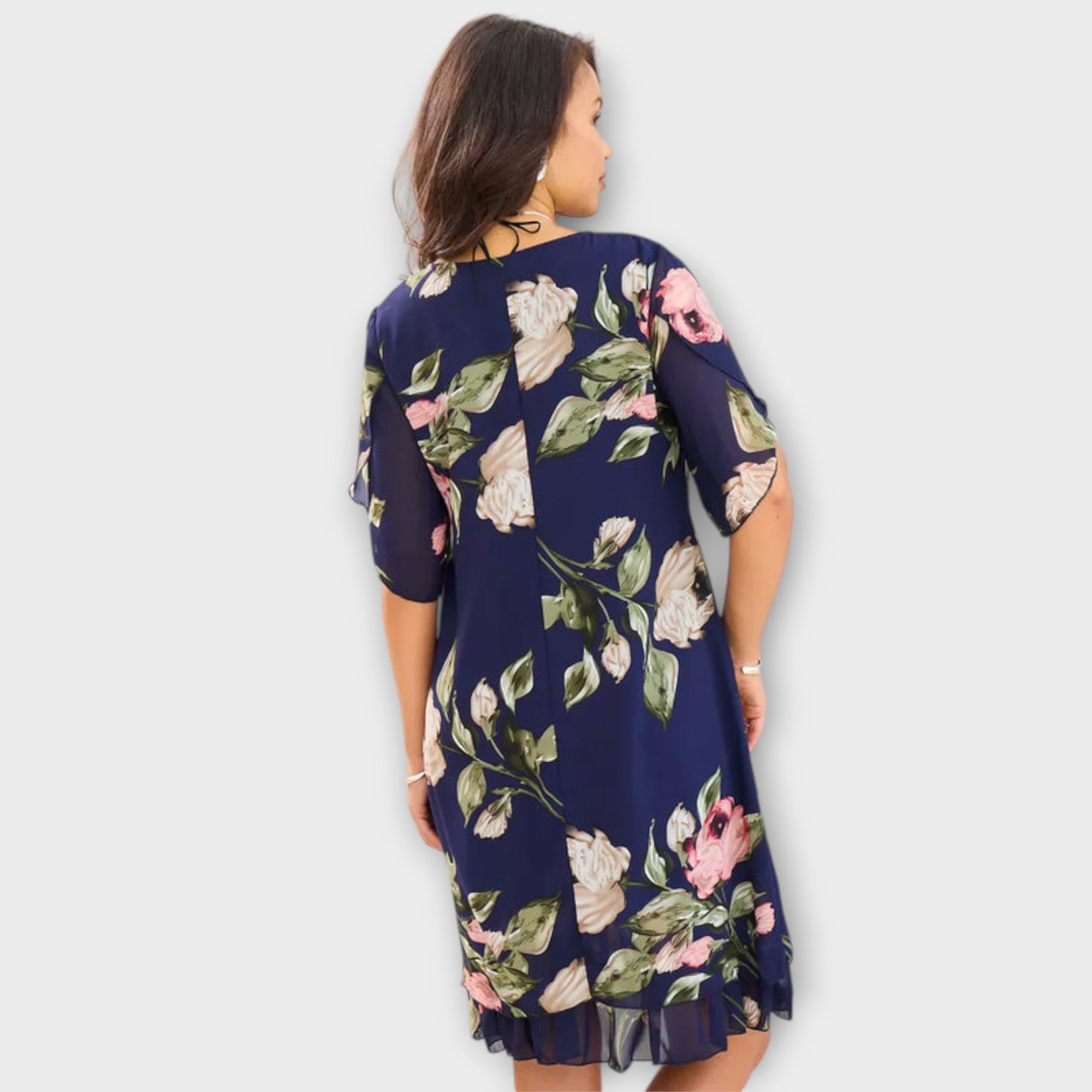Melin - Elegante Abito in Chiffon