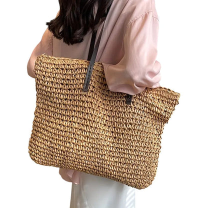 Aurellia.- Borsa a tracolla intrecciata