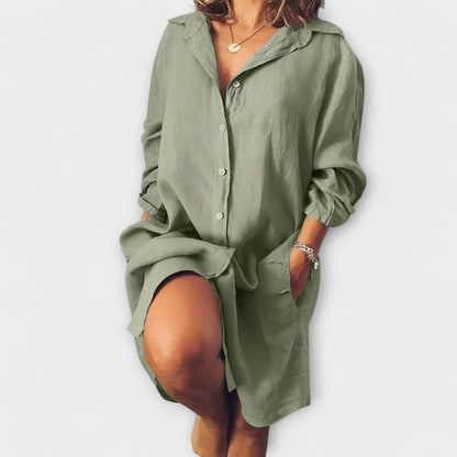Camicia in lino casual per tutti i giorni