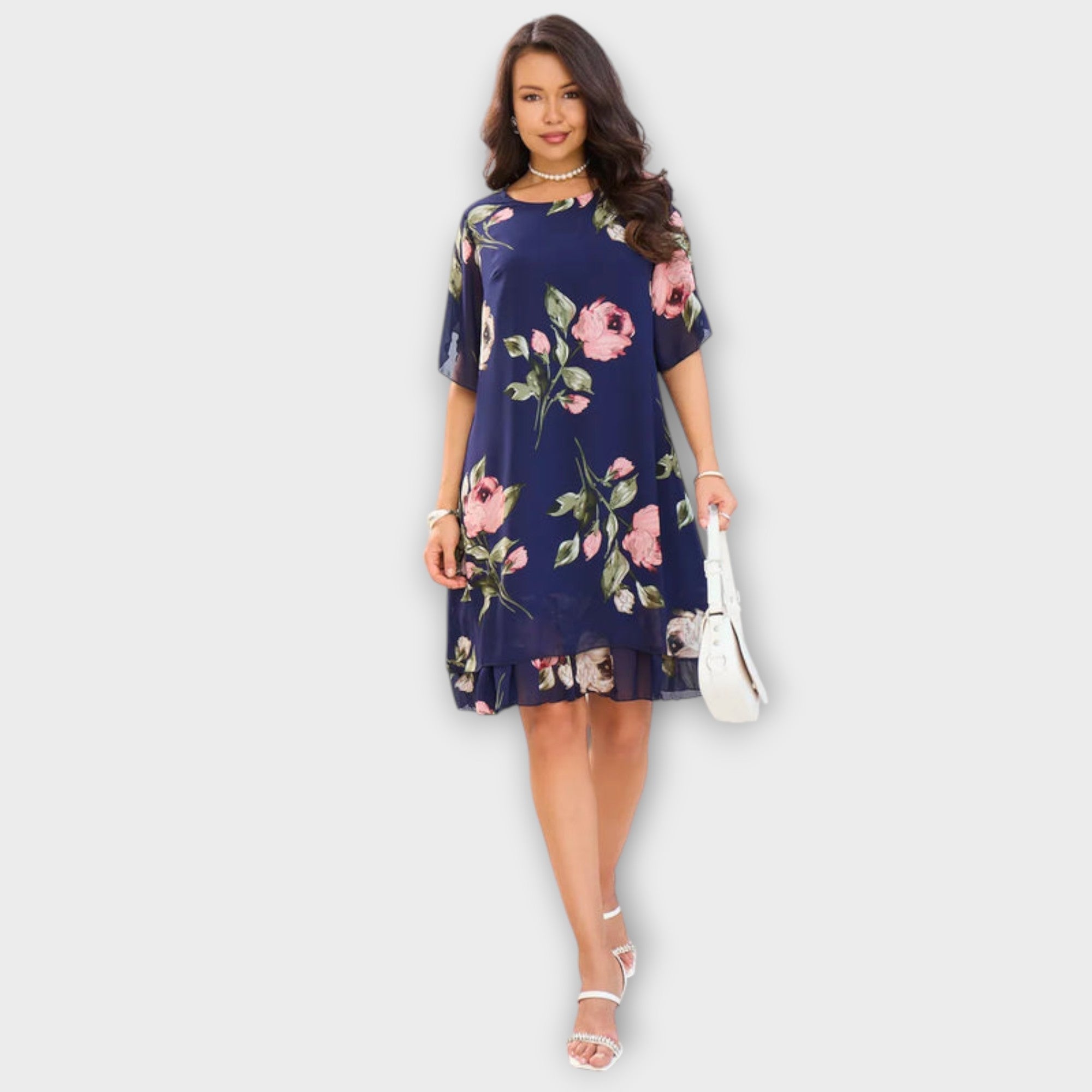 Melin - Elegante Abito in Chiffon