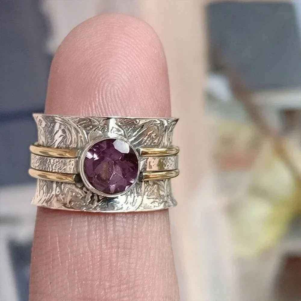 Anello da Meditazione in Cristallo Bohemien