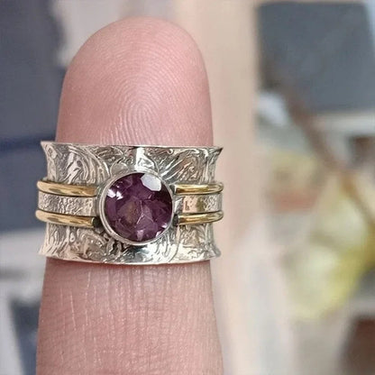 Anello da Meditazione in Cristallo Bohemien