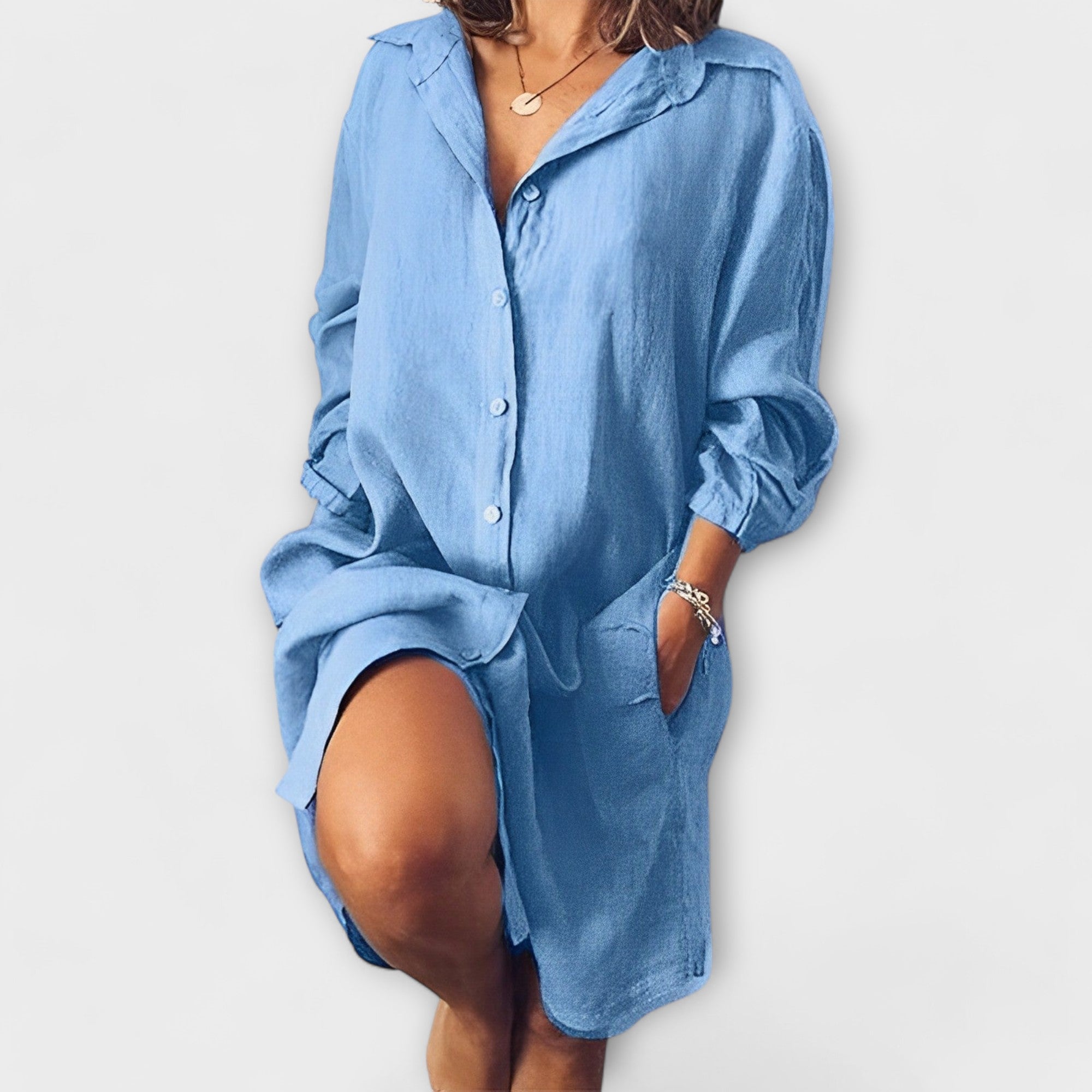 Camicia in lino casual per tutti i giorni