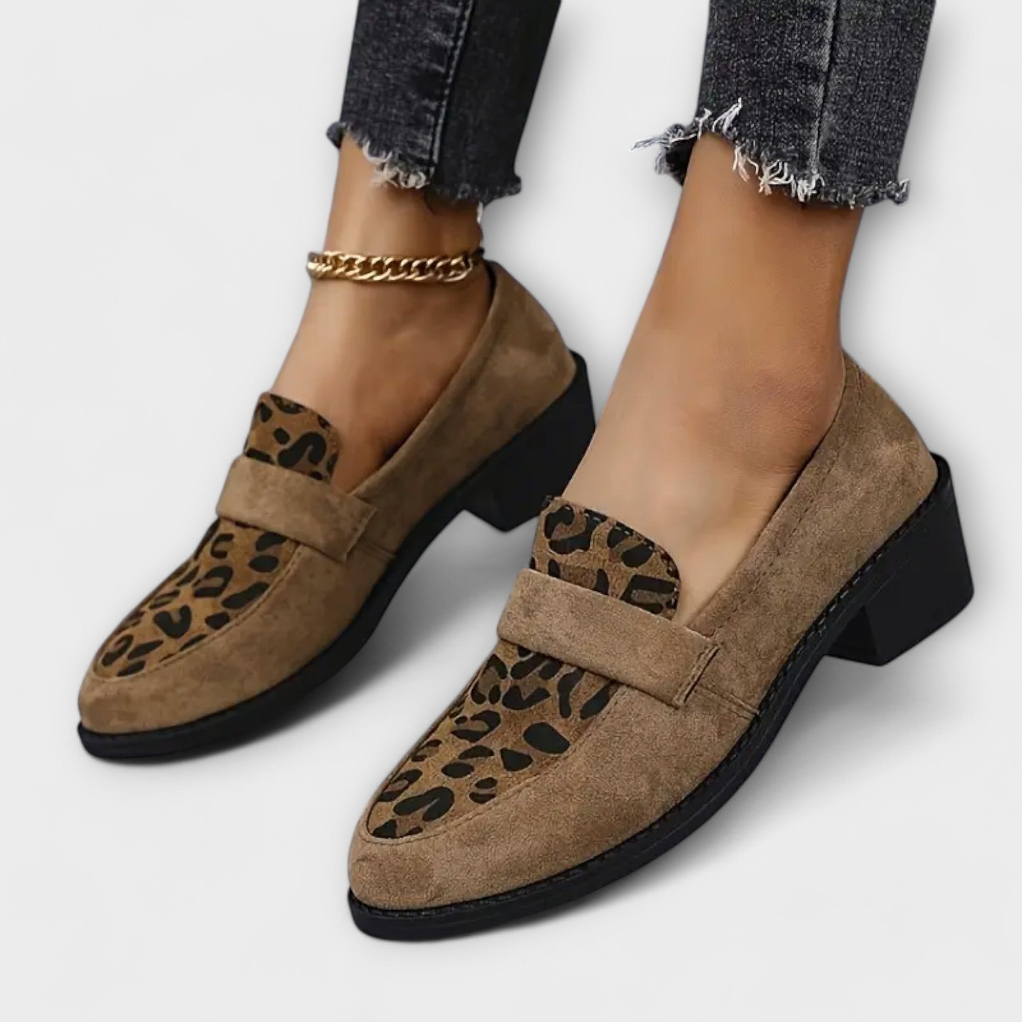 Karla - Eleganti scarpe da donna con motivo leopardato