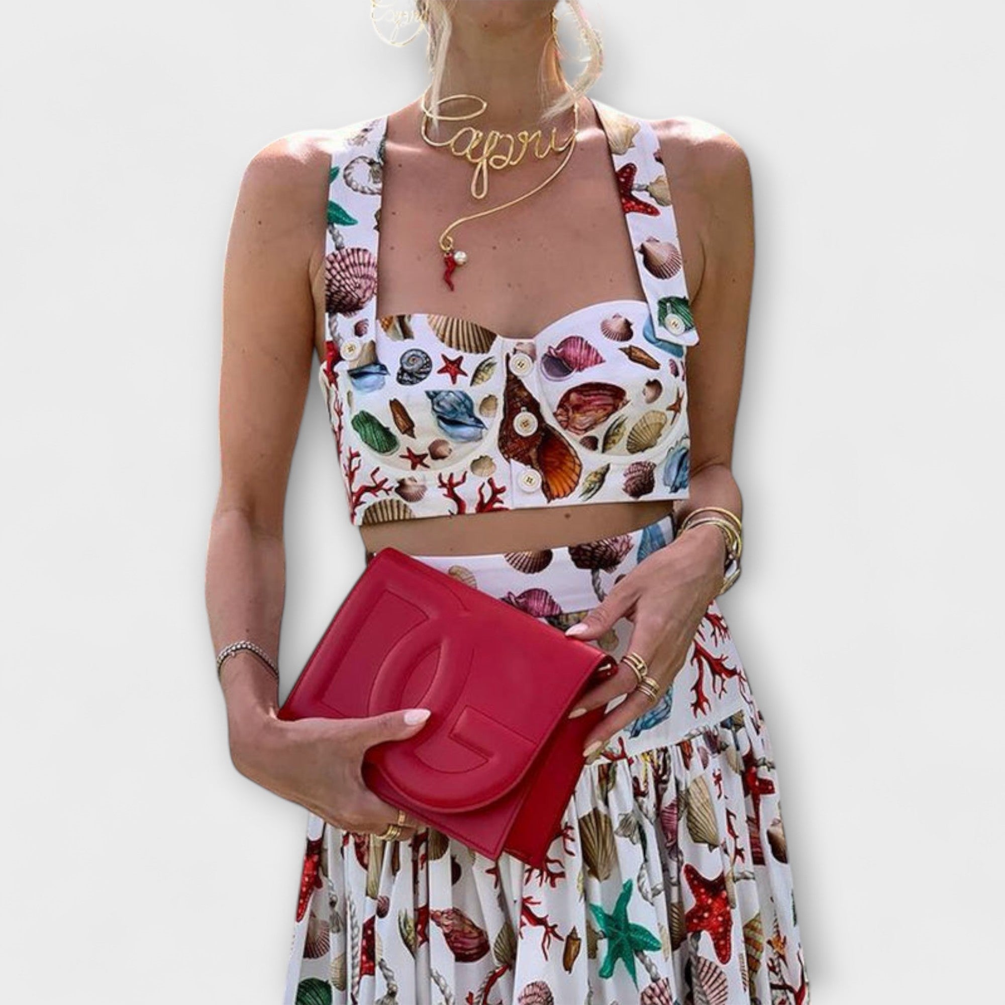 Heather - Elegante completo a due pezzi