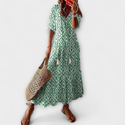 Anna – Abito Estivo Bohemien da Donna con Silhouette Fluttuante