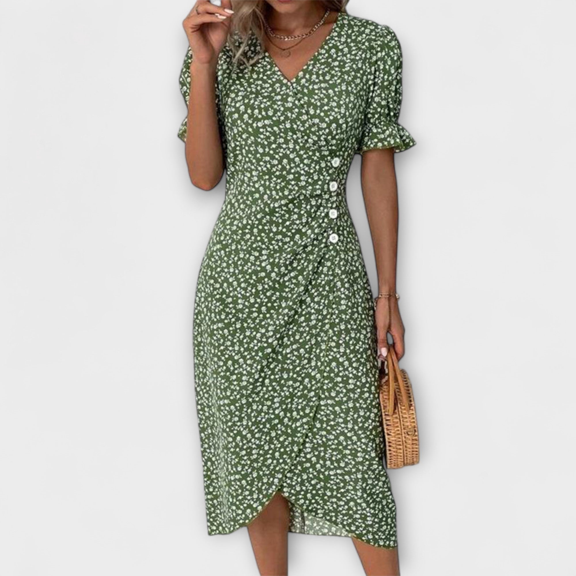 Leda - Elegante & Comodo Vestito Estivo