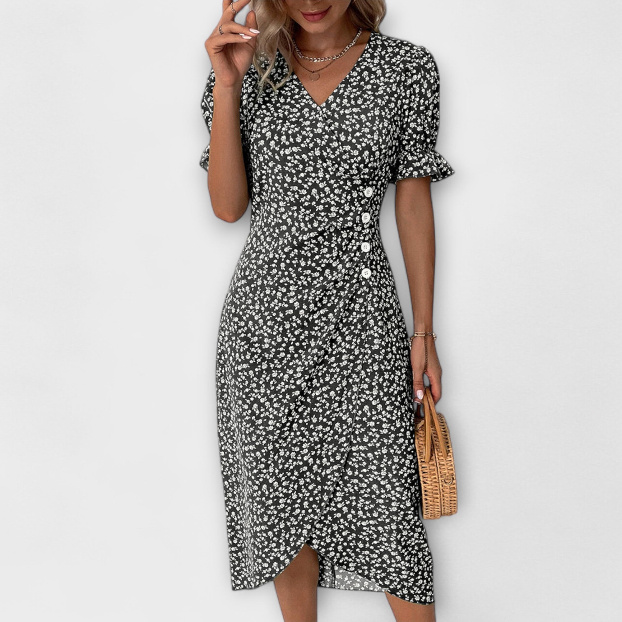 Leda - Elegante & Comodo Vestito Estivo