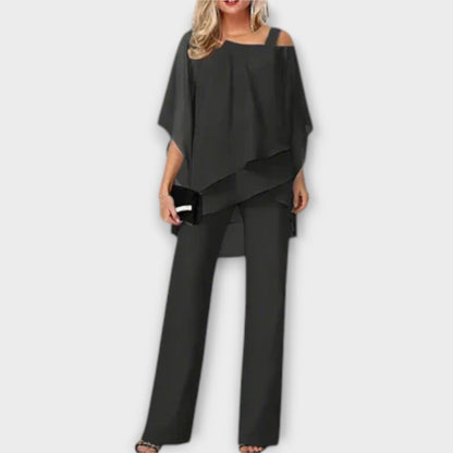 Set da sera in chiffon