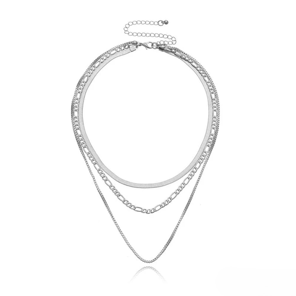 Collana a strati vintage 3 pezzi