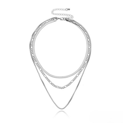Collana a strati vintage 3 pezzi