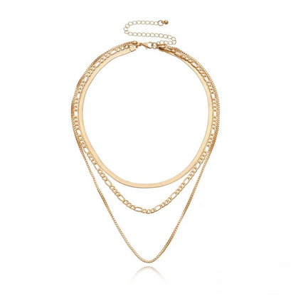 Collana a strati vintage 3 pezzi