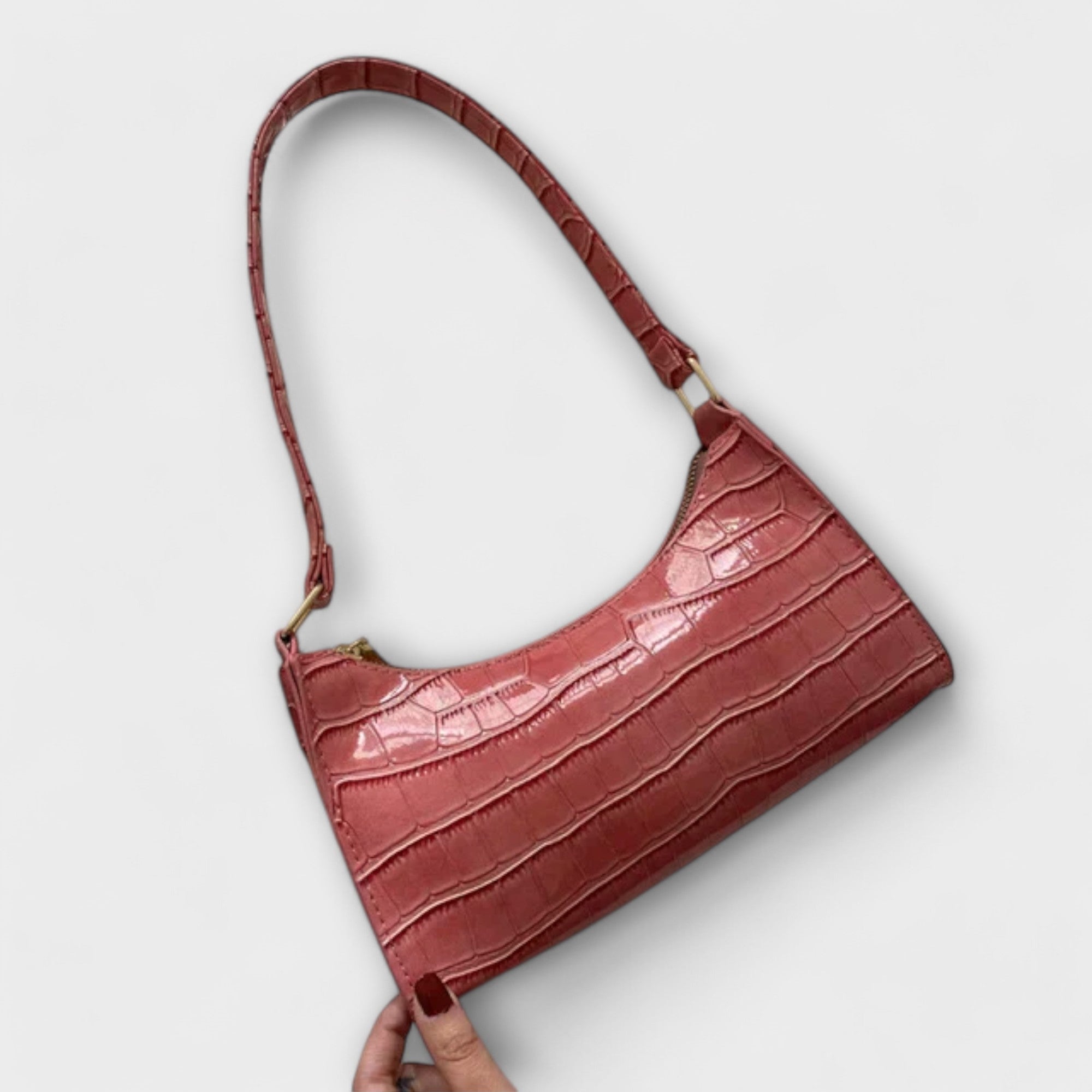 Aurellia. - Borsa in pelle lucida