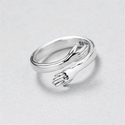 Anello d'Abbraccio in Argento