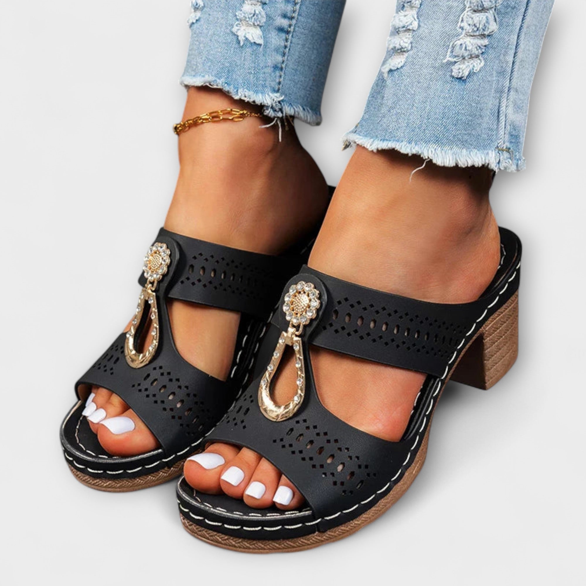 Maria - Sandali Ortopedici Eleganti e Confortevoli