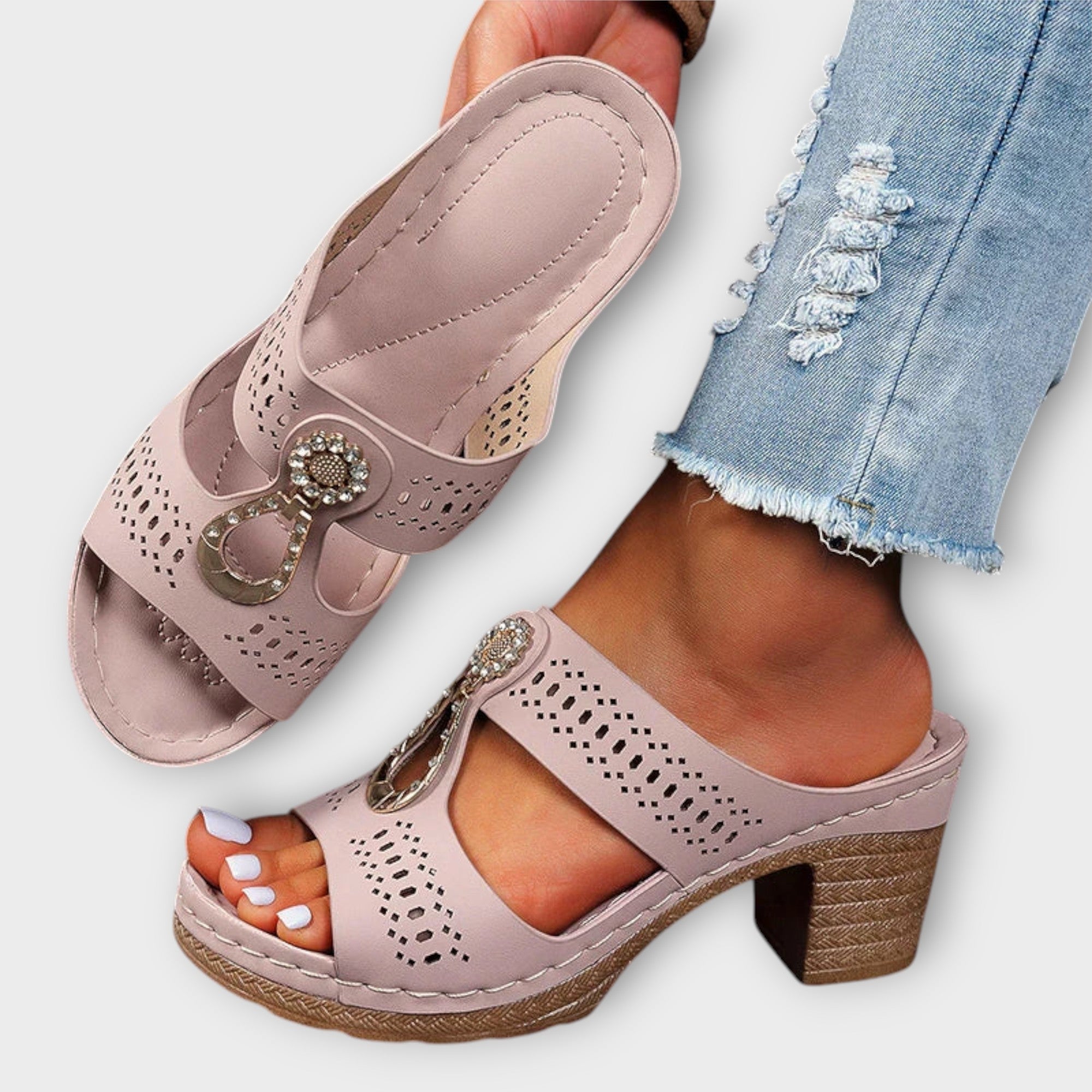 Maria - Sandali Ortopedici Eleganti e Confortevoli