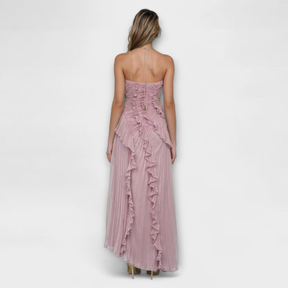 Elisia - Elegante abito lungo senza maniche