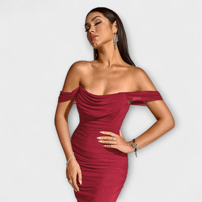 Ione - Abito Bodycon con Spalle Scoperte