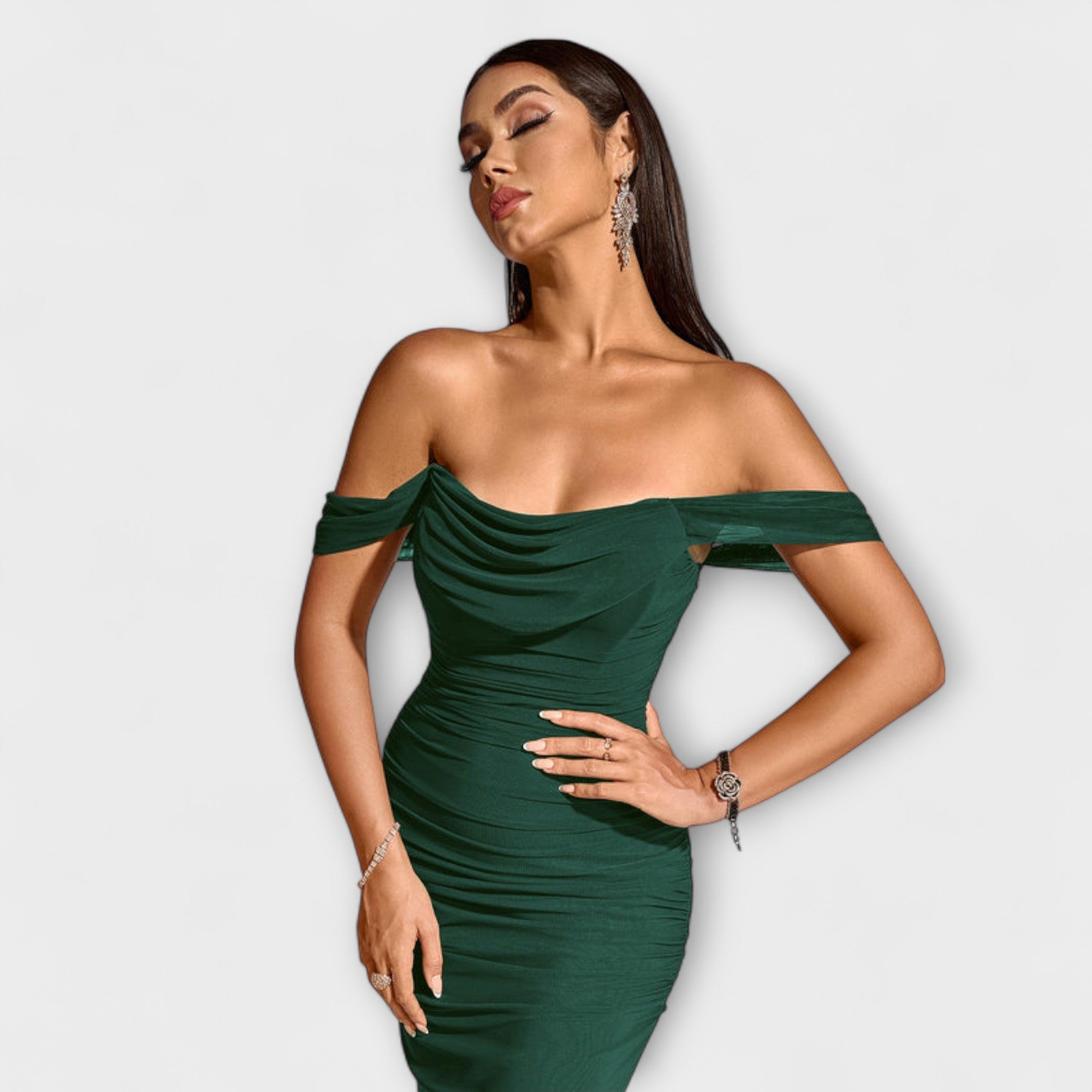 Ione - Abito Bodycon con Spalle Scoperte