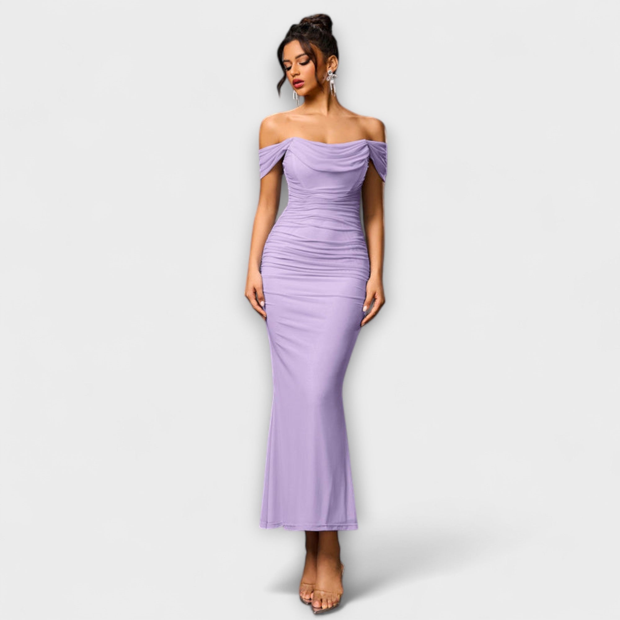 Ione - Abito Bodycon con Spalle Scoperte