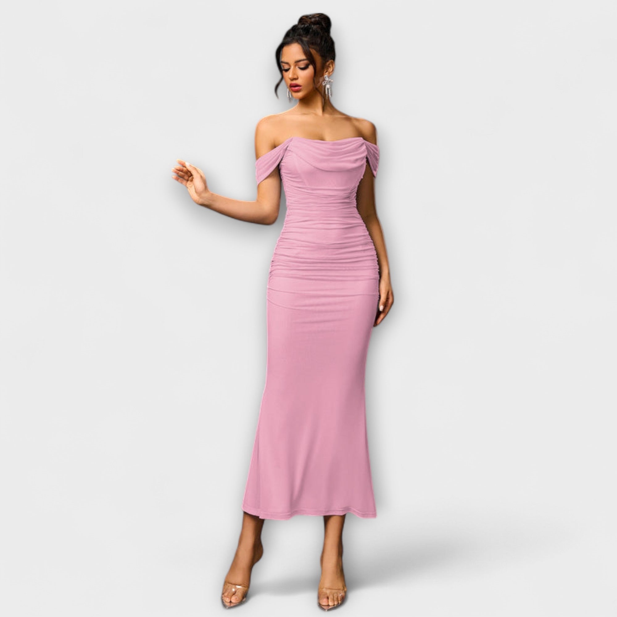 Ione - Abito Bodycon con Spalle Scoperte