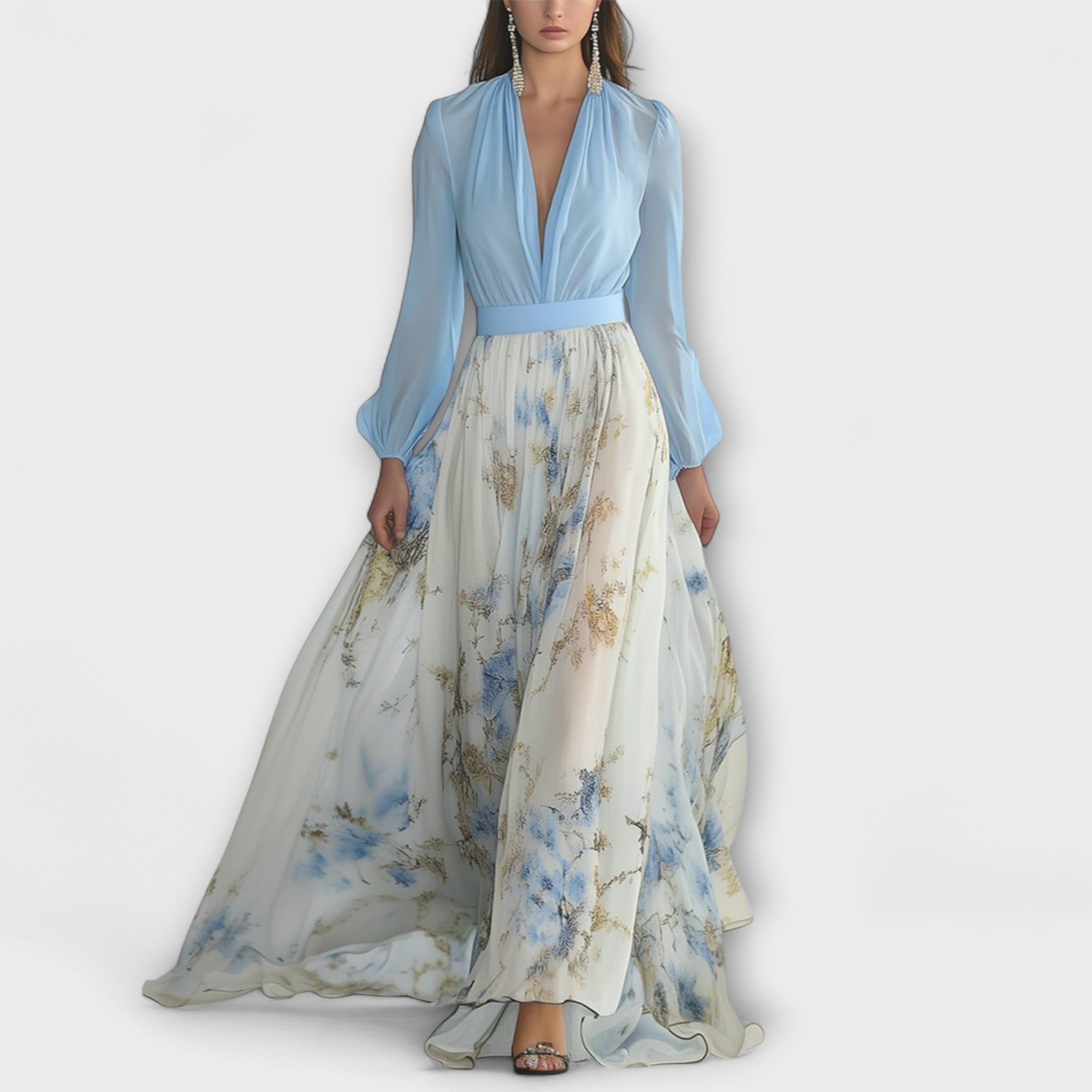 Harper - Abito Maxy a Fiori