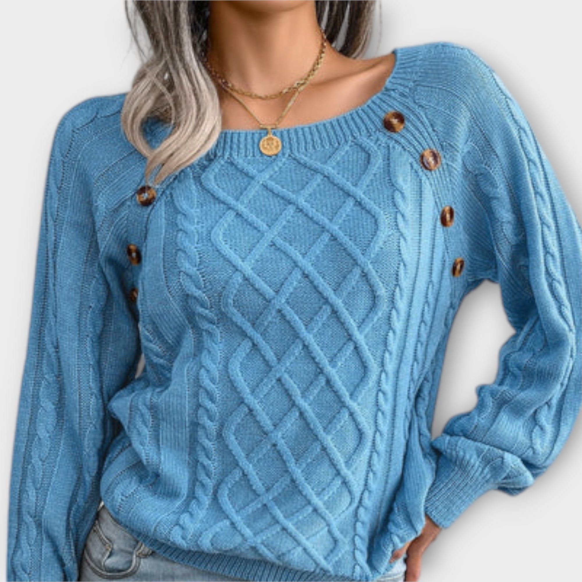 Malia - Maglione con bottoni