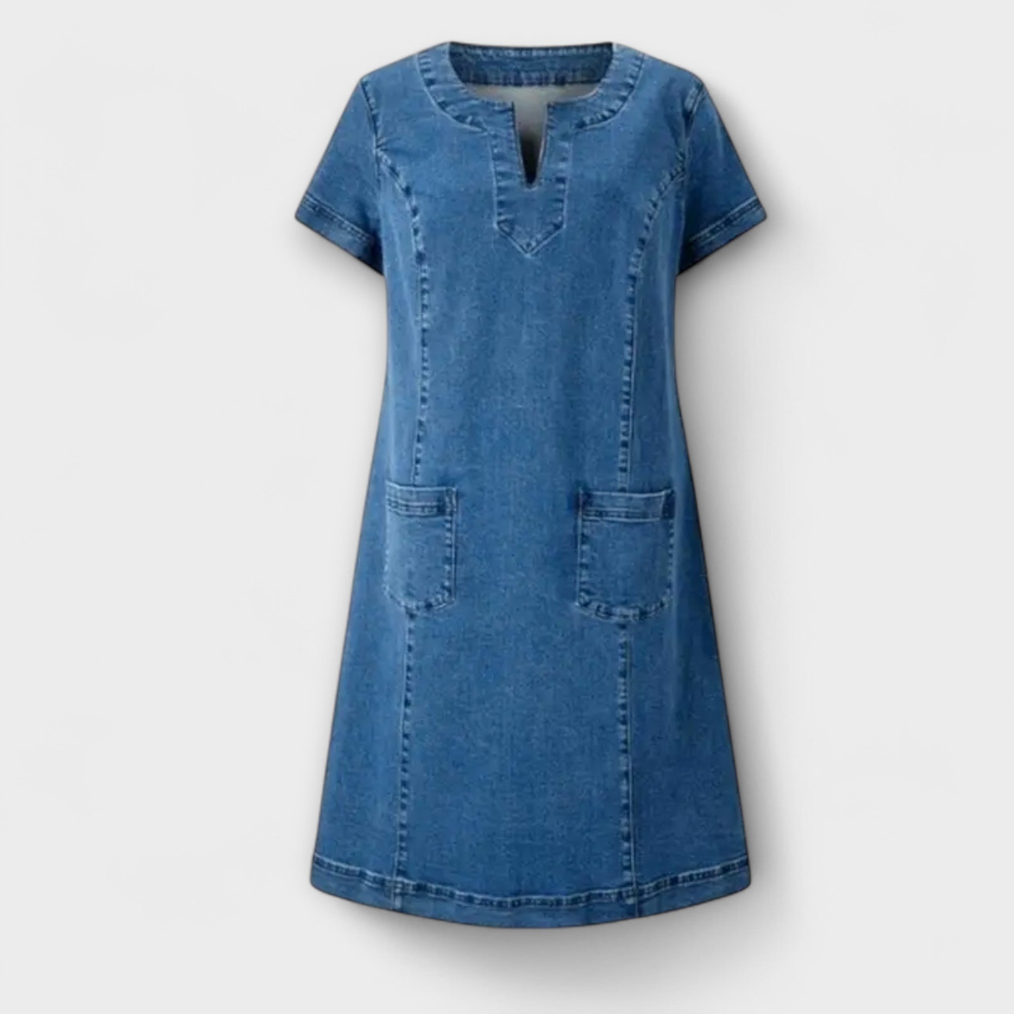 Mathea - Vestito in Denim Morbido