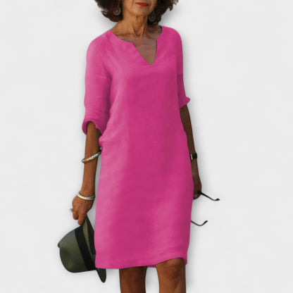 Ellyse - Abito estivo elegante con scollo a V
