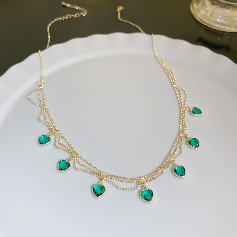 Collana a forma di cuore