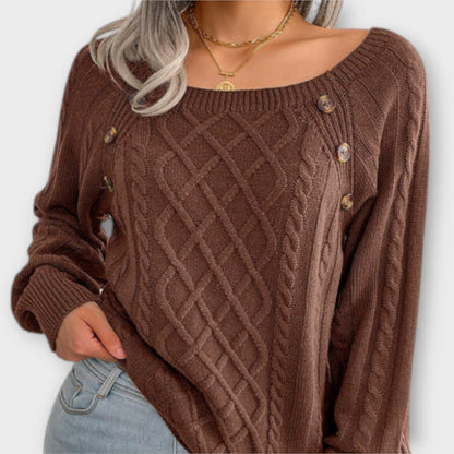 Malia - Maglione con bottoni