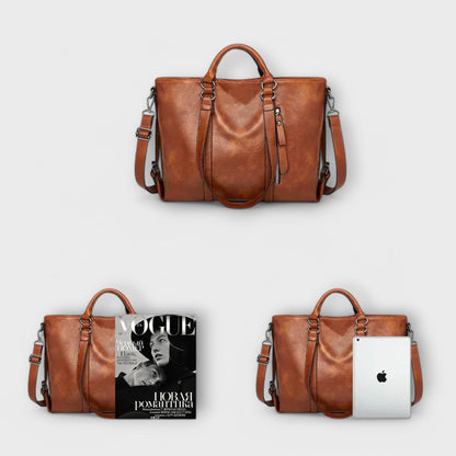 Aurellia. - Grande borsa in pelle