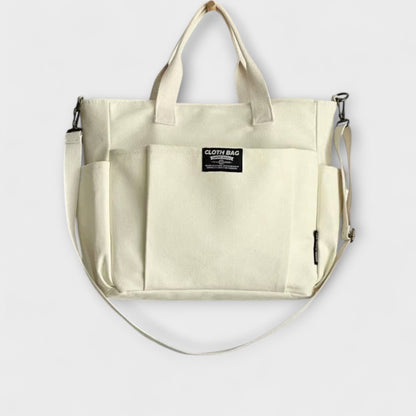 Borsa a Tracolla in Canvas Minimalista