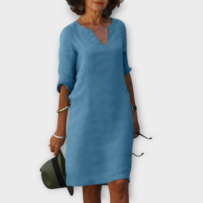 Ellyse - Abito estivo elegante con scollo a V