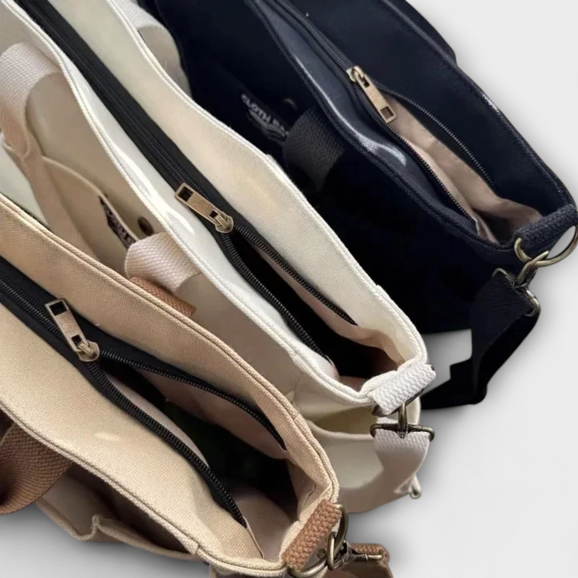 Borsa a Tracolla in Canvas Minimalista