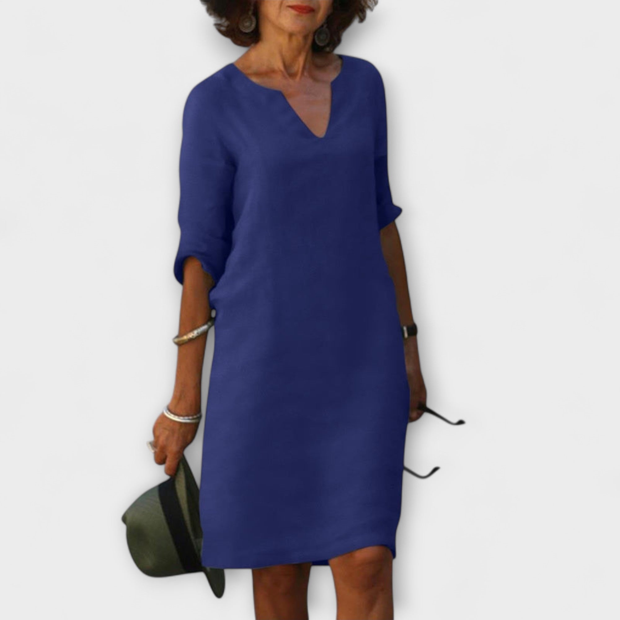 Ellyse - Abito estivo elegante con scollo a V