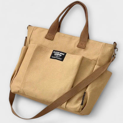 Borsa a Tracolla in Canvas Minimalista