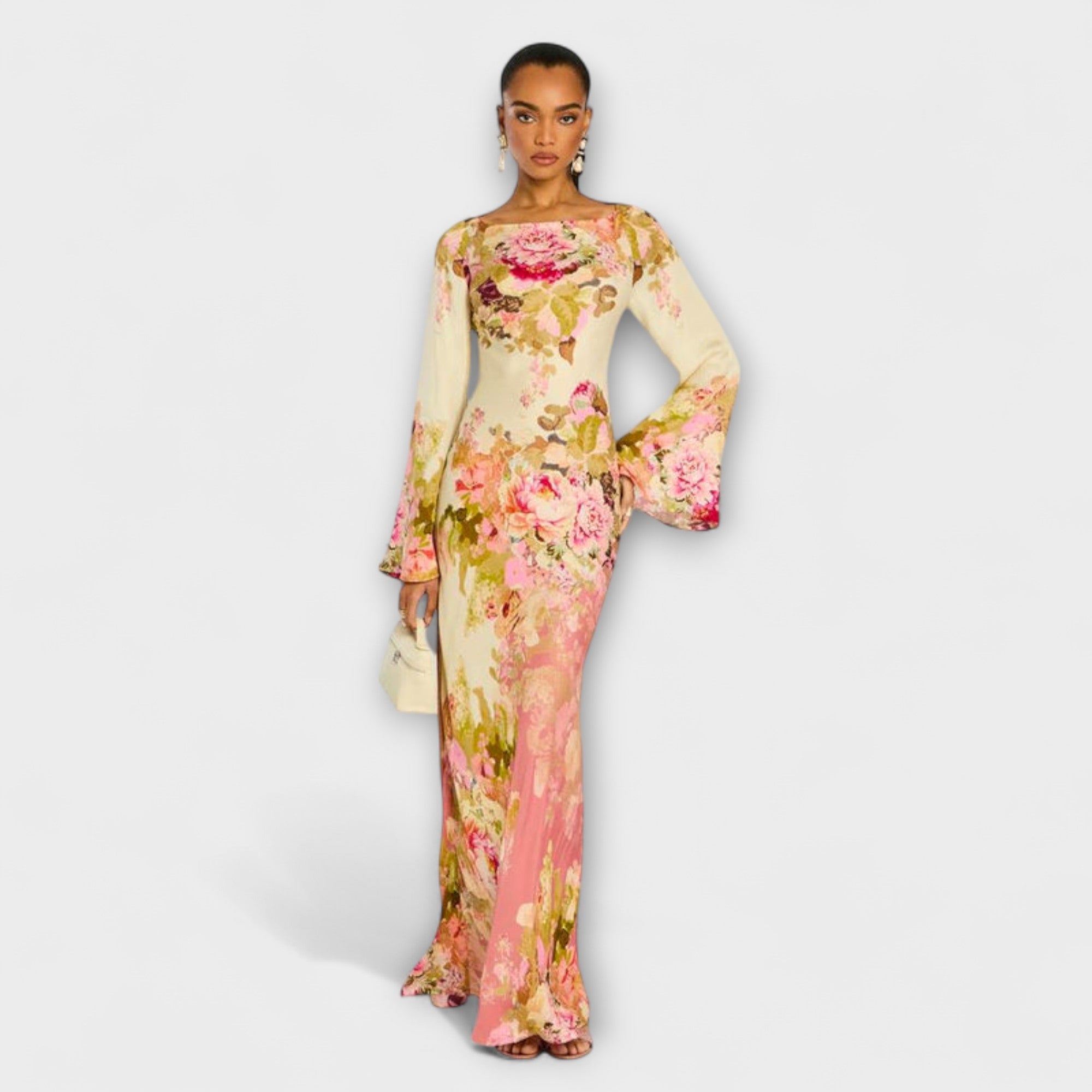 Kelly - Maxidress per feste in giardino