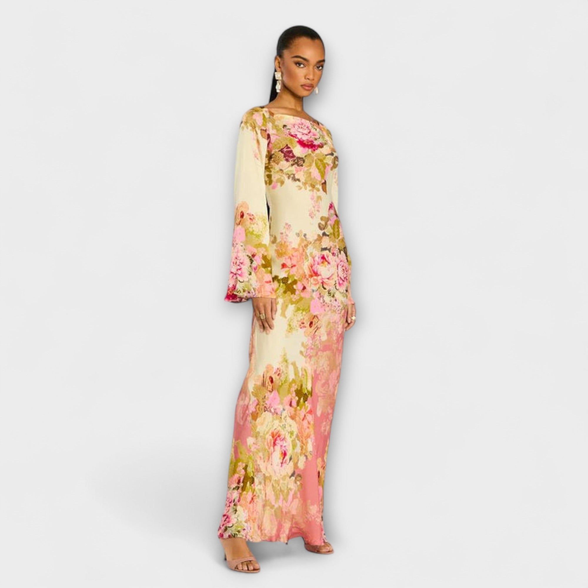 Kelly - Maxidress per feste in giardino