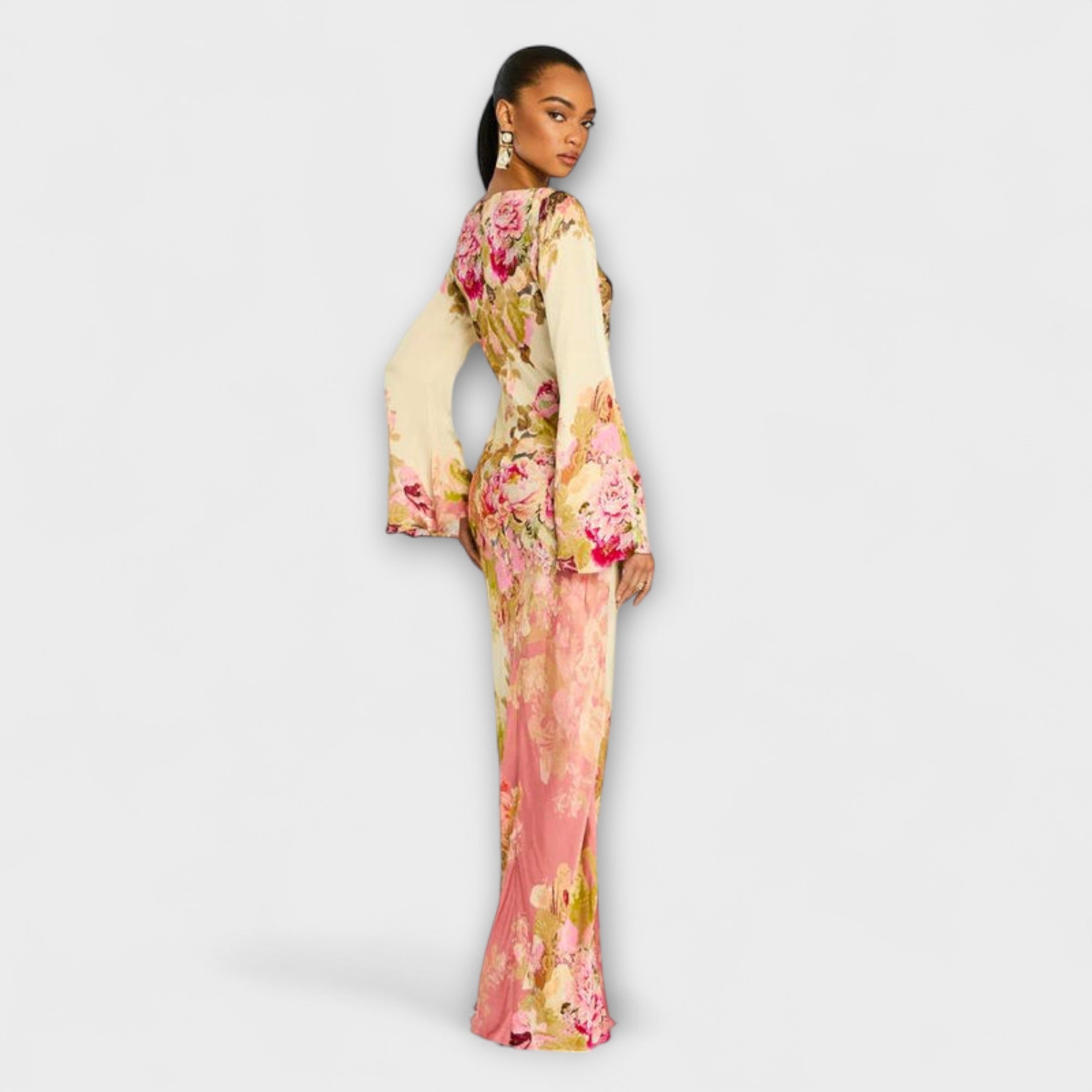 Kelly - Maxidress per feste in giardino
