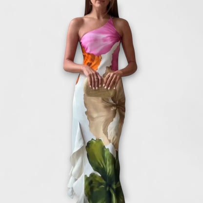 De Sapphire - Elegante Abito Maxi Patchwork