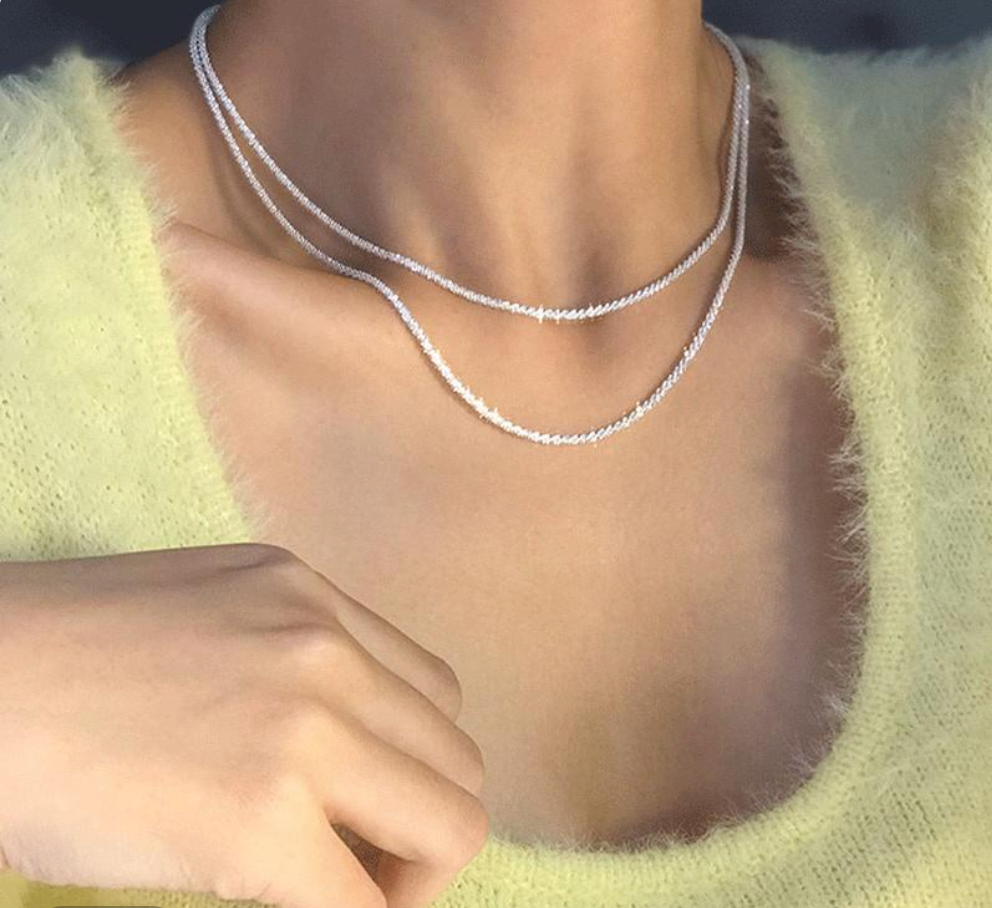 Collana Sternenlicht Set in Argento