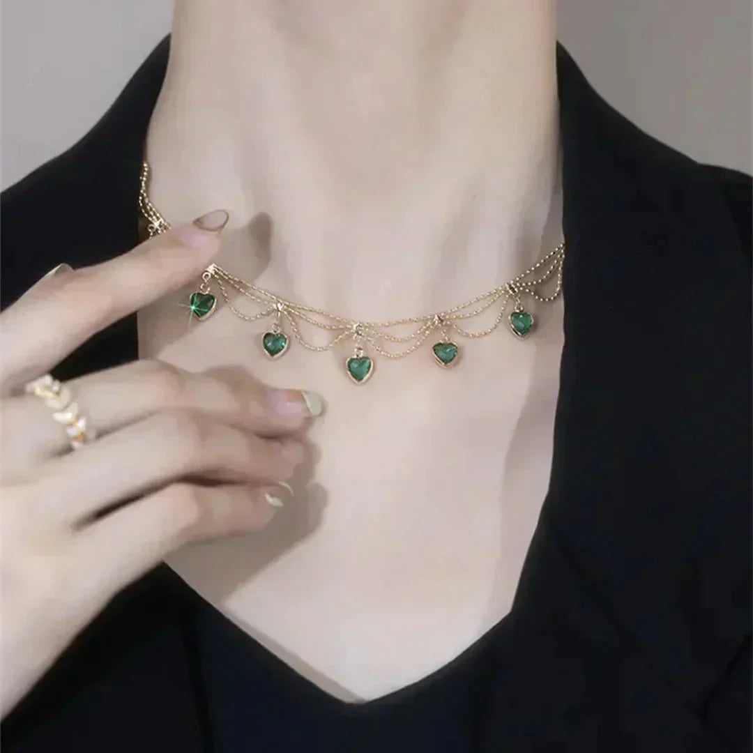 Collana a forma di cuore