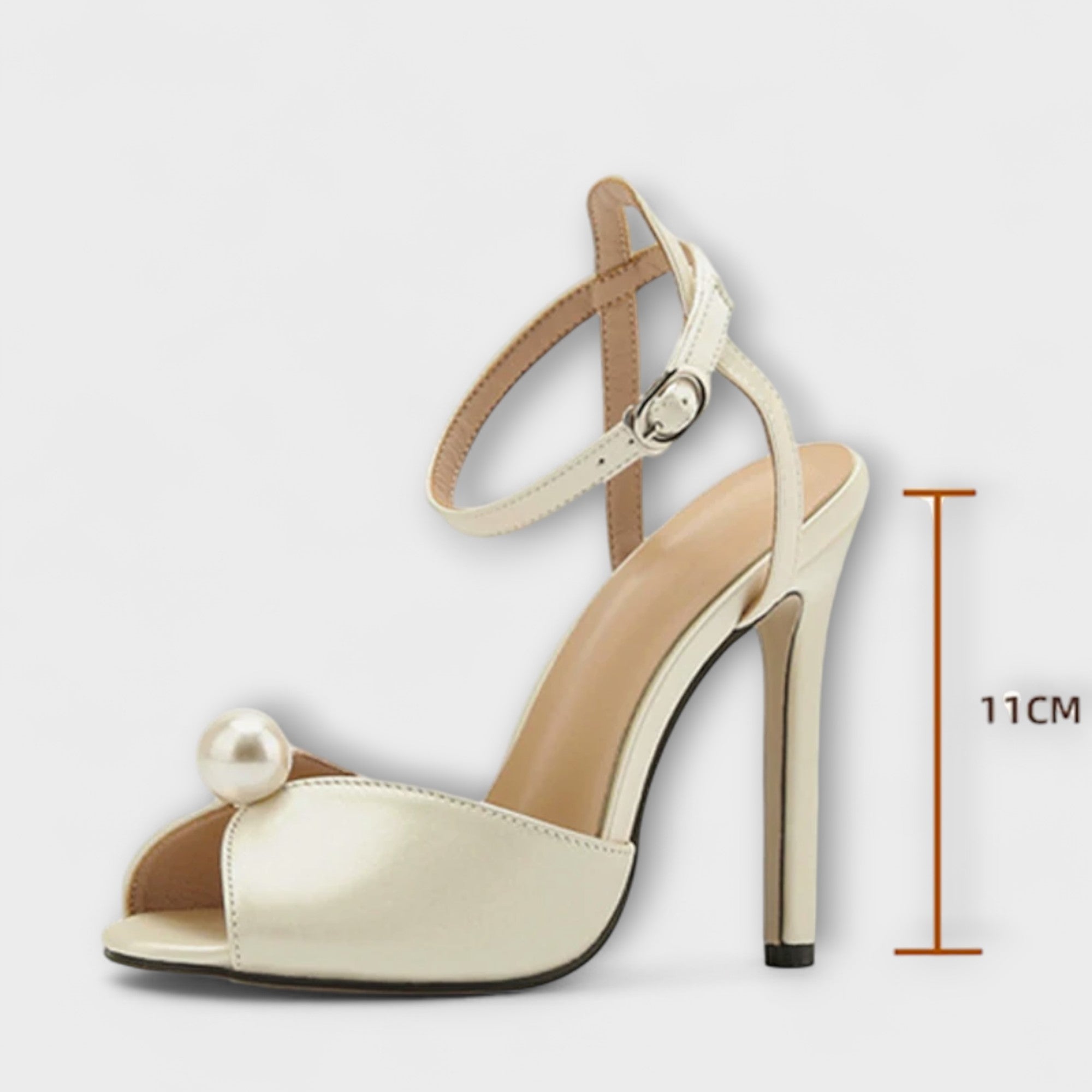 Liyke - Eleganti e Comode Sandali in Seta Peep Toe