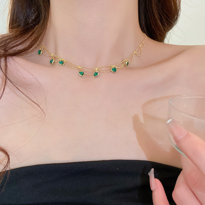 Collana a forma di cuore