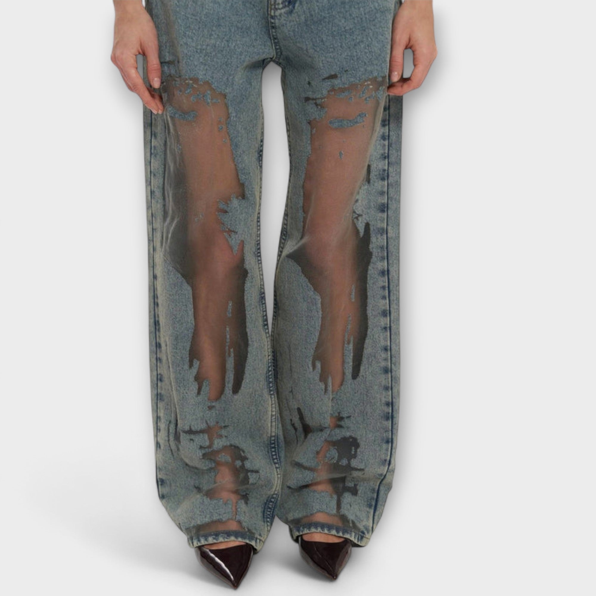 Rayne - Trixie Chiare Blu Jeans di Denim