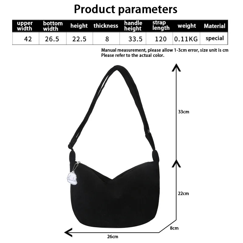 Borse a tracolla in Cordura per donne