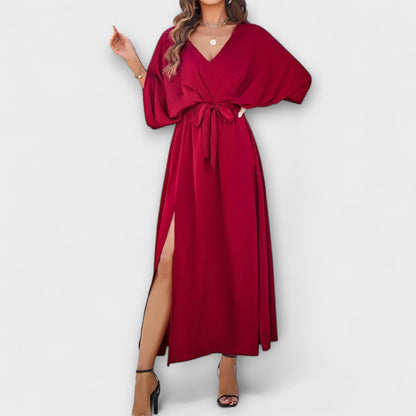 Sabrina - Maxidress con scollo a V